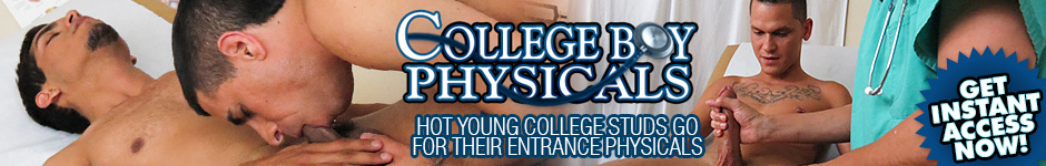 College Boys Physicals - Ripped College Boy Sucked Off By The Doctor