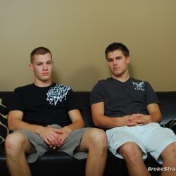 Gay Rimjobs with Two Straight Boys Fuck For The First Time